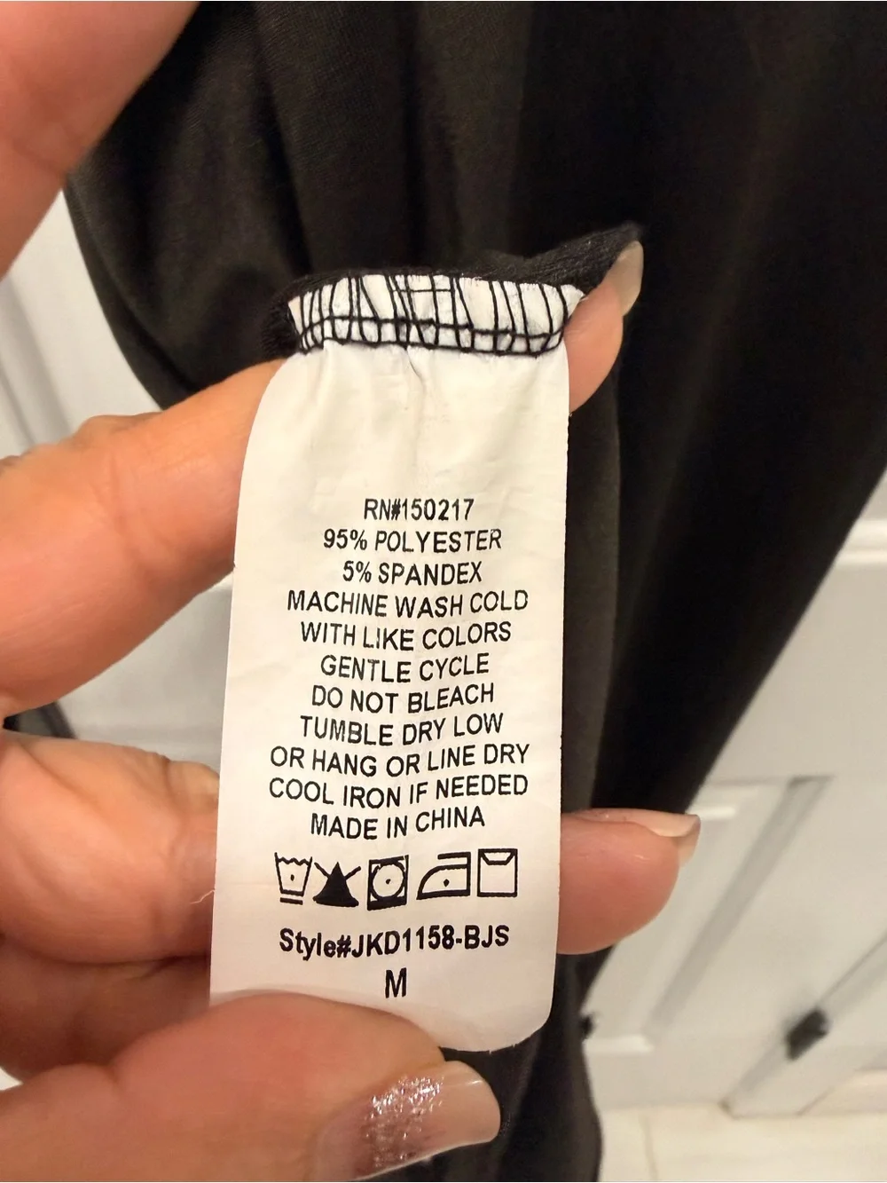 Vibe Black Satin Cowl Neck Ruched Slip Dress Size M.